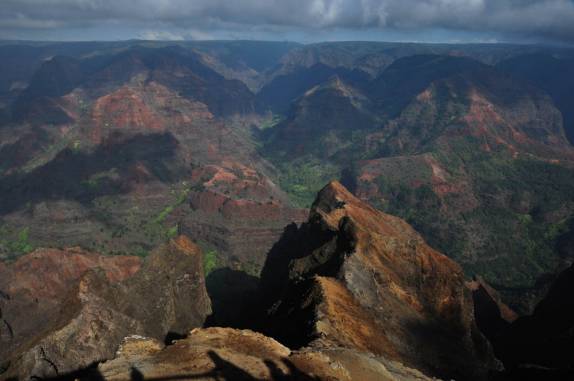 O impressionante canyon de Waimea, em Kauai, no Havaí